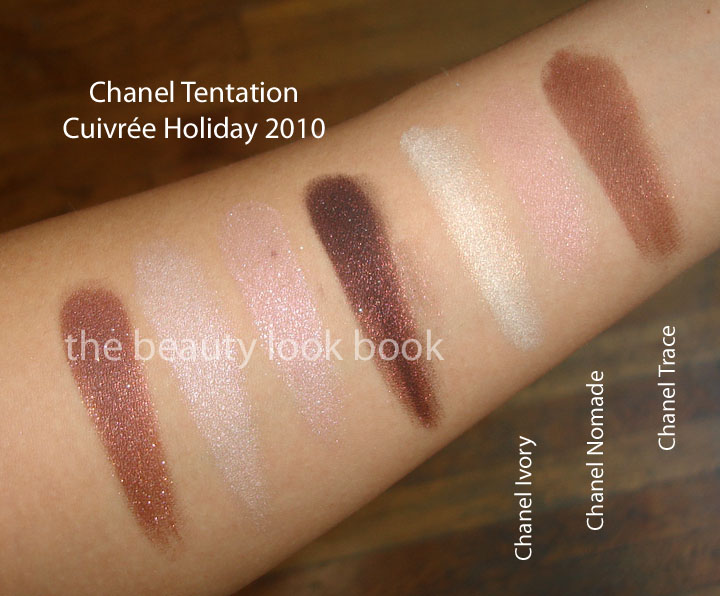 Chanel Holiday 2010: Tentation Cuivrée Quadra Eyeshadow & Splash
